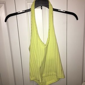 Halter top with built in bandeau. Worn once.